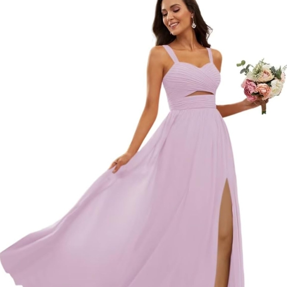 Elegant Lilac Bridesmaid Dress Size 22/24